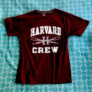 Men’s Maroon Harvard Crew T Shirt